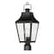 Maxim Lighting Storybook 1-Light Outdoor Post, Black 30360CLBK - alternate 1